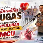 Demi Dukung Optimalitas Tugas, Polres Jember Gelar Penyuluhan Penyakit Jantung dan MCU bagi Seluruh Personel