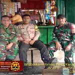 Personil Polsek Klari Jalin Silaturahmi dengan Anggota Koramil 0412 Pererat Sinergitas TNI-Polri