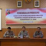 Pastikan Pemegang Senpi Organik Layak Secara Psikologis, Polres Sumbawa Barat Gelar Pemeriksaan Psikologi Personel