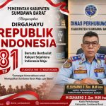 MEMPERINGATI HUT KE-81 REPUBLIK INDONESIA: PERHUBUNGAN YANG AMAN, NYAMAN, DAN TERKONEKSI UNTUK SUMBAWA BARAT YANG MAJU IMG-20260811-WA0041