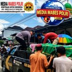 Dari Kendaraan Patroli untuk Kemanusiaan, Polsek Muara Pinang Layani Pengantaran Jenazah