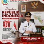 CAMAT TALIWANG MENYAMBUT HUT KE-81 REPUBLIK INDONESIA “Taliwang sebagai Wajah Daerah: Pelayanan Prima dan Ketertiban untuk Sumbawa Barat Maju”