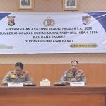 Tingkatkan Akuntabilitas Dan Pengelolaan Anggaran, Polres Sumbawa Barat Gelar Kegiatan Supervisi Dan Asistensi Bidang Progar T.A. 2026