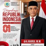 SEKRETARIS DAERAH MENYAMBUT HUT KE-81 REPUBLIK INDONESIA “Birokrasi Integritas, Eksekusi Tepat, Wujudkan Sumbawa Barat Maju Luar Biasa”