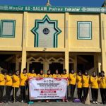 Polwan Polres Takalar Gelar Aksi Bersih Mako Dan Bakti Religi Sambut HUT Polwan Ke-78