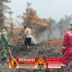 SIGAP CEGAH KARHUTLA, POLSEK JAJARAN POLRES KAYONG UTARA GROUND CHECK DAN PADAMKAN HOTSPOT