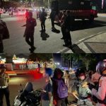 Jelang Akhir Pekan, Sat Samapta Polres Sumbawa Barat Patroli di Kawasan Kertasari