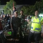 Sinergitas Personel Polsek Brang Rea dan Anggota Koramil 1628 -01/Taliwang Dalam Pengamanan Volly Ball Bintang Bano Cup 1