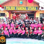 *Semarak HUT RI ke-81,Polsek Pamona Utara dan Satuan Kompi 4 Batalyon B Pelopor Lakukan Olahraga Bersama* IMG_20260821_134400