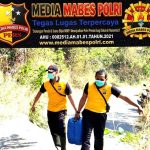 *Polsek Poso Pesisir Selatan Turun Langsung Atasi Kebakaran Kebakaran Hutan Di Desa Tangkura*
