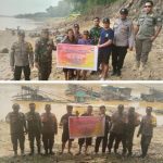 Polsek Semitau Bersama TNI dan Pemerintah Kecamatan Cek Aktivitas PETI di Sungai Kapuas