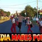 Hadir Berikan Rasa Aman di Jam Rawan Pagi, Polsek Utan Gelar Strong Point di Depan Sekolah