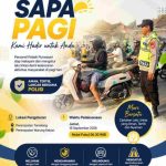 Personel Polsek Purwasari Gelar Sapa Pagi, Urai Kepadatan di Jam Sibuk Jalur Rawan Karawang