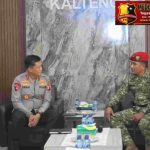 Perkuat Sinergitas TNI-Polri, Kapolda Kalteng Audiensi Bersama Kopassus Grup 4