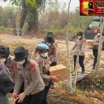 Wujud Kepedulian, Polwan Polda Kalteng Sambangi Personel Satgas Karhutla AIFoto_20260912_073804813