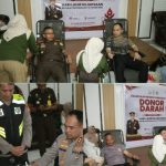 Wujud Sinergitas, Kapolres Sumbawa Barat Ikut Mendonorkan Darah dalam Rangka Hari Lahir Kejaksaan RI ke-81