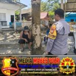 Bhabinkamtibmas Desa Tompo Bulu Sampaikan Imbauan Kamtibmas, Warga Diminta Waspada Kebakaran Di Tengah Kemarau Panjang