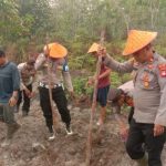 Dukung Ketahanan Pangan, Polri Bersinergi dengan Kelompok Tani Tanam Jagung Hibrida