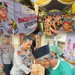Kapolres Pasuruan Salurkan Bantuan Air Bersih dan Sembako untuk Warga Kedungrejo