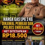 Harga Gas LPG 3 Kg Dikawal Pemkab dan Polres Enrekang, HET Ditetapkan Rp18.500