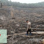 Polsek Semitau Tindaklanjuti Dua Titik Hotspot, Pastikan Api Telah Padam