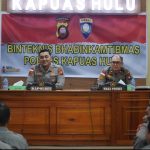 Polres Kapuas Hulu Gelar Binteknis Bhabinkamtibmas, Kapolres Tekankan Peran Penting Polisi di Tengah Masyarakat
