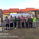 Pererat Silaturahmi dan Jaga Kebersihan Lingkungan, Bhabinkamtibmas Desa Mataiyang Gelar Gotong Royong Jumat Bersih