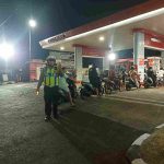 Polres Jember Lakukan Pemantauan di SPBU, Stok BBM Dipastikan Aman : Situasi Terpantau Kondusif