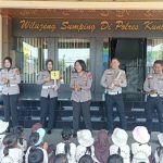 *Dukungan Pendidikan Karakter Usia Dini, Sat Lantas Polres Kuningan Sambut Puluhan Siswa TK Negeri Luragung Landeuh*