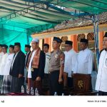 Polres Sumbawa Barat Kawal Khidmatnya Upacara Peringatan Hari Santri 2026 di Ponpes Himatul Ummah