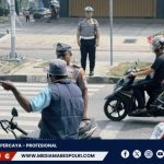 Perkuat Kamtibmas, Kapolres Nabire Pimpin Strong Point