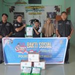 Sambut Hari Jadi ke-75 Humas Polri, Si Humas Polres Kapuas Hulu Berbagi Kasih dengan Anak Yatim Piatu