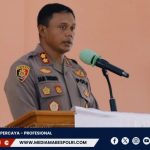 Kapolres Nabire Laksanakan Minggu Kasih di GKI Jemaat Silo Kalibobo