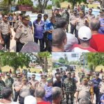 *Redam Konflik Antar-Desa, Wakapolres Kepulauan Tanimbar Pimpin Personel Gabungan Amankan TKP*