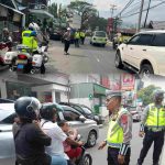 Hari Ketiga Ops Patuh Salawaku 2026, Polda Maluku Tilang Lima Pengendara di Jalan Rijali Ambon