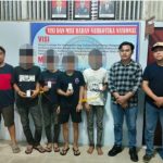 Respons Cepat Laporan 110, Polres Sintang Amankan Empat Pria Diduga Terkait Narkotika di Penginapan