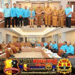 BAKORNAS GMDM DPD PROVINSI JAWA TIMUR AUDENSI KE PEMERINTAHAN KABUPATEN PASURUAN.