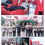 Hari Jadi Ke-75 Humas Polri, Bidhumas Polda Kalbar Ajak Personel Berbagi Lewat Donor Darah