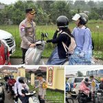 Kapolres Sintang Turun Langsung Atur Lalu Lintas Pagi di Simpang Empat Jalan D.R. Wahidin Sudirohusodo