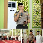 Jumat Keliling di Masjid At Taqwa , Polda Kalbar Ajak Masyarakat Cegah Hoaks dan Jaga Persatuan