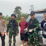Sweeping Gabungan TNI-Polri di Perbatasan Badau, Cegah Gangguan Kamtibmas