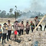 Verifikasi Pemberitaan PETI, Polsek Boyan Tanjung Cek Langsung Lokasi Desa Landau Mentail